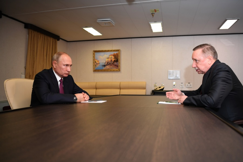 Беглов сообщил о создании совместной фирмы с ВТБ для строительства метро Путину